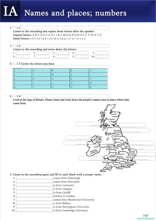 Adjectives Interactive Worksheets And Online Exercises Topworksheets