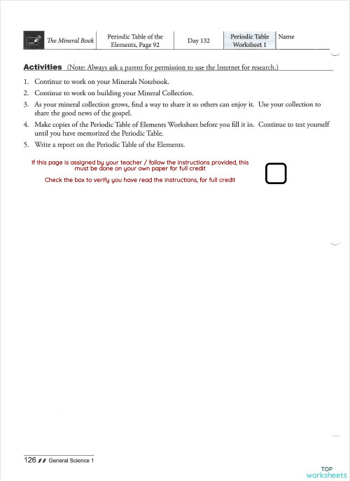 Materials: interactive worksheets and online exercises | TopWorksheets