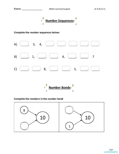 LS Work (2-5) & (3-1) 2. Interactive worksheet | TopWorksheets