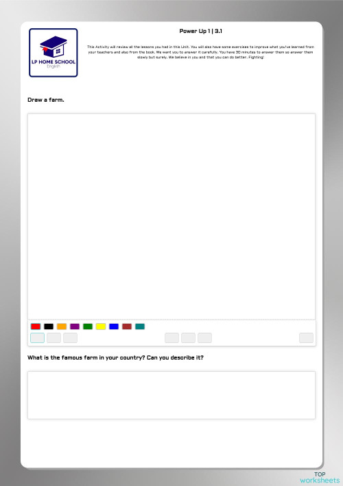 Power Up 1 | 3.1. Interactive worksheet | TopWorksheets