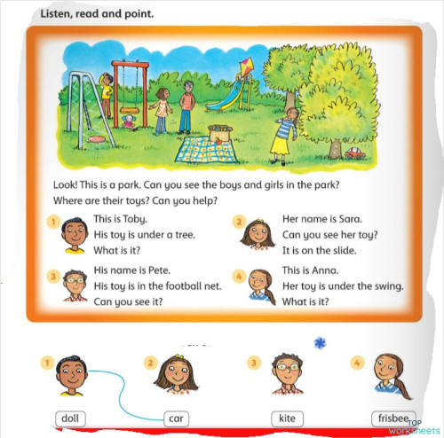 2nd grade Where`s the ball? 4 level. Interactive worksheet | TopWorksheets