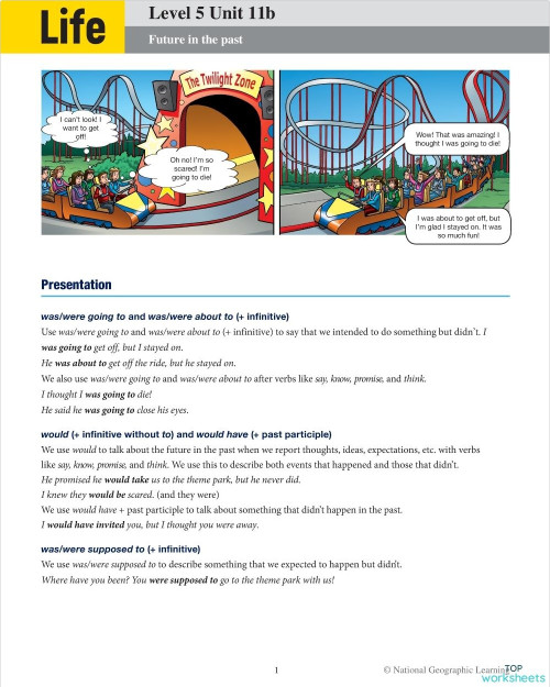 Neo Cursos Life 5 Unit 11b. Interactive worksheet | TopWorksheets