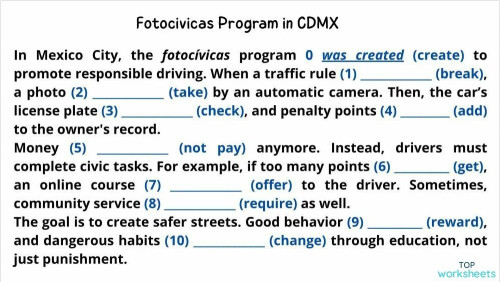 PG4 Active vs Passive Voice. Interactive worksheet | TopWorksheets