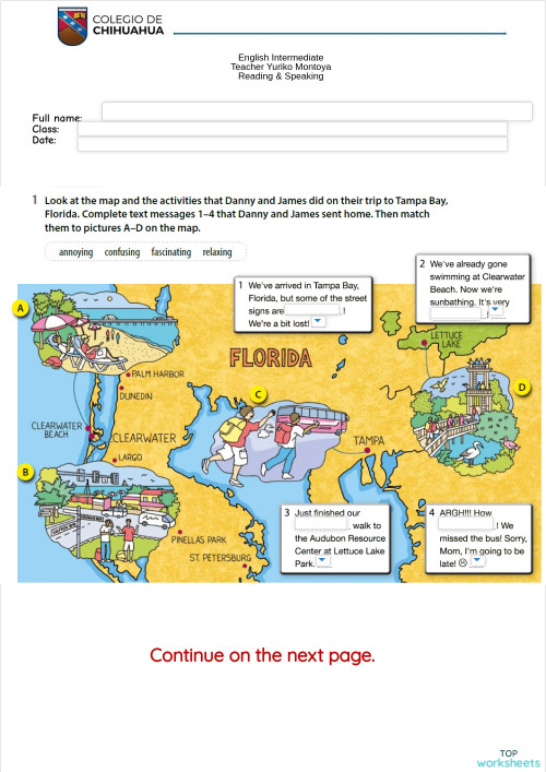 Partial 4 Vocabulary Review - Intermediate. Interactive worksheet ...