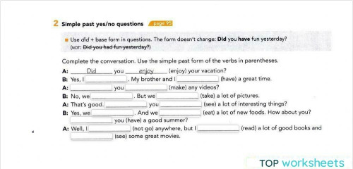 IC016 Grammar Plus 02. Interactive worksheet | TopWorksheets