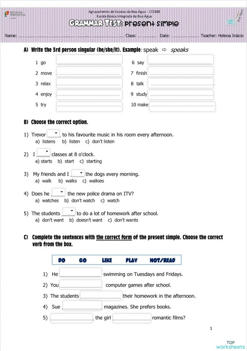 English language visual data 8