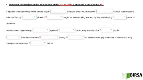 Mod4-Ch02-Ex2. Interactive worksheet | TopWorksheets