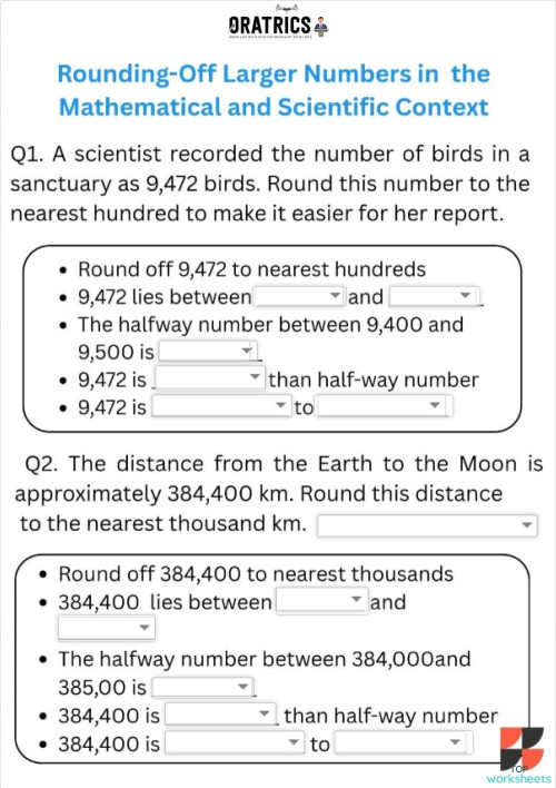 Number System TTT Interactive worksheet TopWorksheets Number System TTT Interactive worksheet TopWorksheets