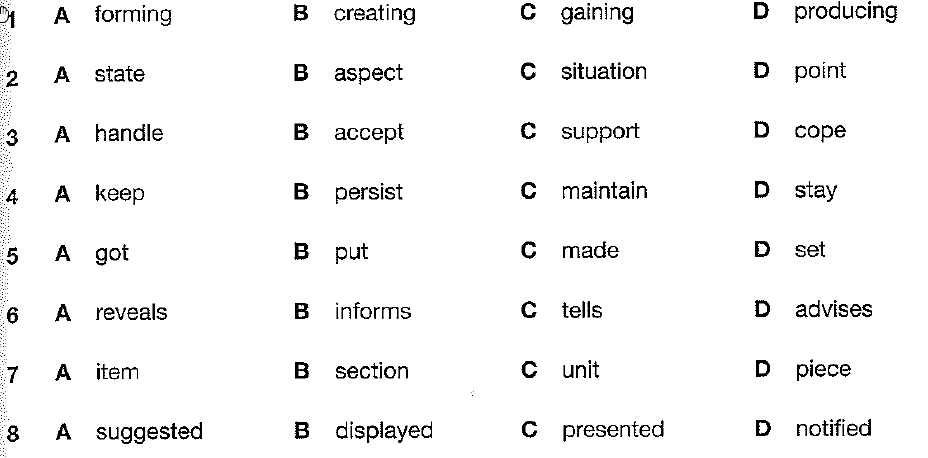Use Of English B2 Exercises With Answers B2 First 3 Use of English Part 1. Interactive worksheet | TopWorksheets