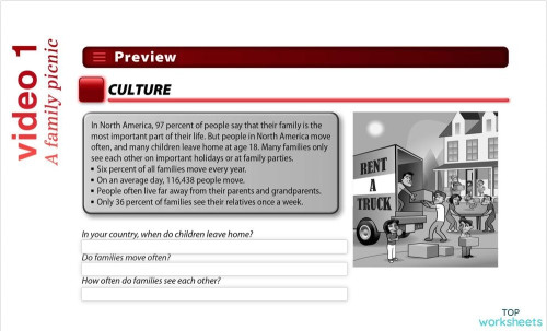 IC105 video 01 + Video 02 + Video 03. Interactive worksheet | TopWorksheets