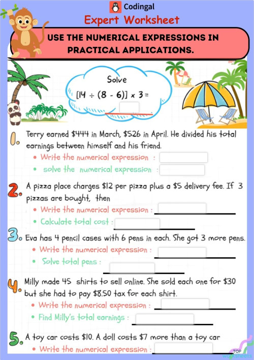 M_G05M12L31_WE03_Writing and Interpreting Expressions. Interactive ...
