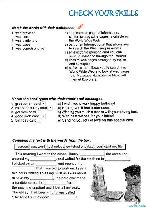 04/02 Check your skills. Interactive worksheet | TopWorksheets
