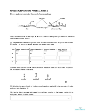 natural science interactive worksheets and online exercises