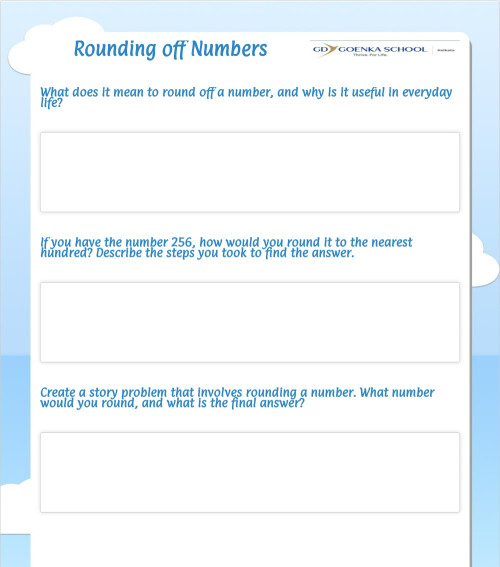 Rounding off Numbers. Interactive worksheet | TopWorksheets
