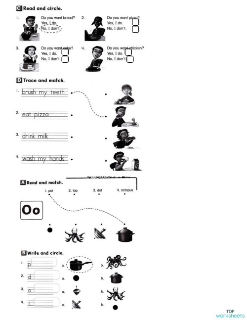 UNIT 6B- LET'S GO 1. Interactive worksheet | TopWorksheets