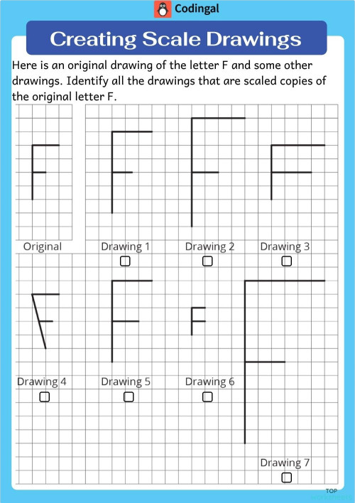 M_G07M12L43_WE01_Creating Scale Drawings. Interactive worksheet ...