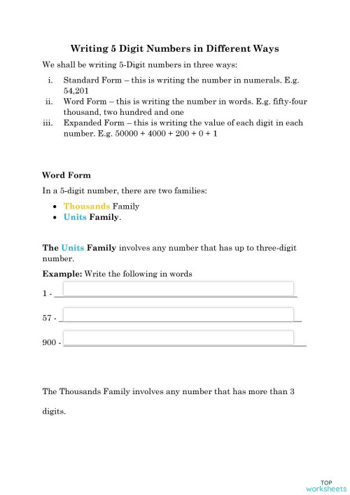 writing-5-digit-numbers-in-different-ways-interactive-worksheet