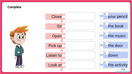 KBNG101 - Activity 6.07. Interactive worksheet | TopWorksheets