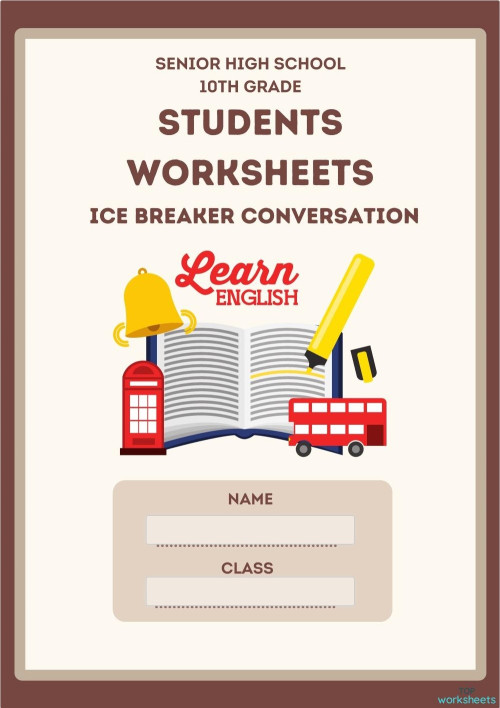 Worksheet 1 Ice Breaker. Interactive worksheet | TopWorksheets