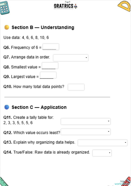 Grade 6 63 3. Interactive worksheet | TopWorksheets