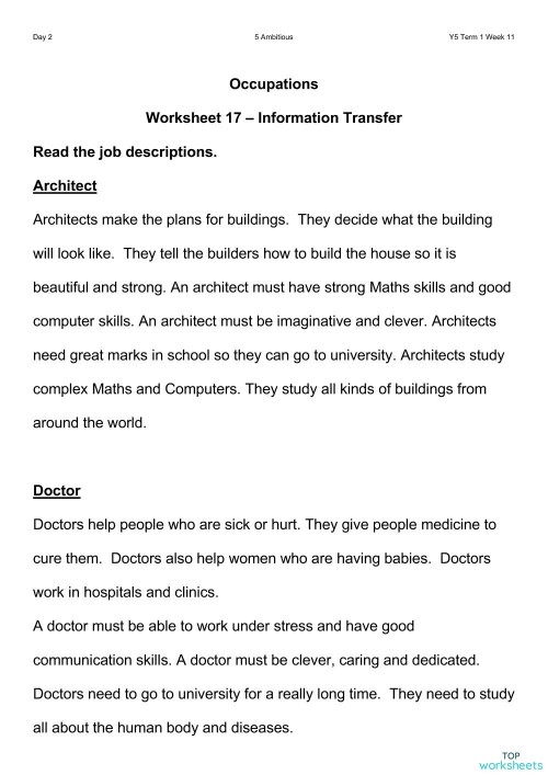 Interactive Worksheets And Online Exercises In English Topworksheets
