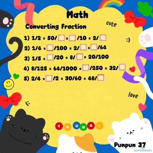 Converting 2. Interactive worksheet | TopWorksheets