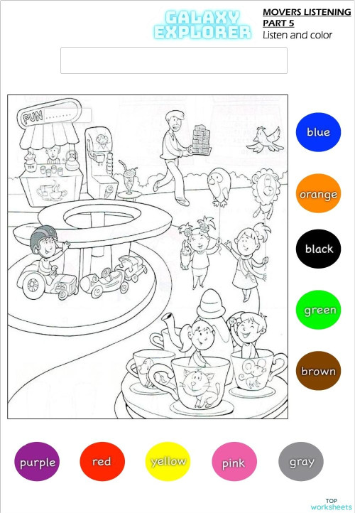 Listening practice 5.17. Interactive worksheet | TopWorksheets