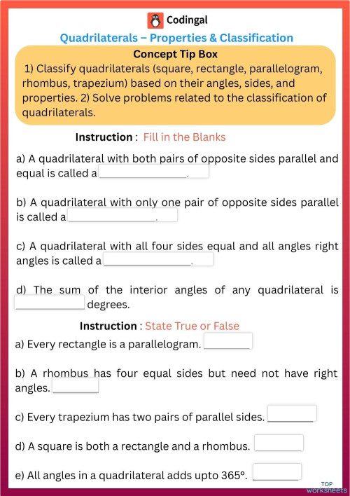 M_G06M10L46_WC01_Types_of_Quadrilaterals_1. Interactive worksheet ...