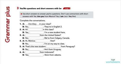 IC101 Grammar Plus 03. Interactive worksheet | TopWorksheets
