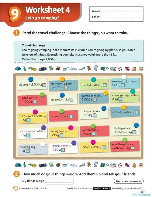SM4 U9 Worksheet 4. Interactive worksheet | TopWorksheets