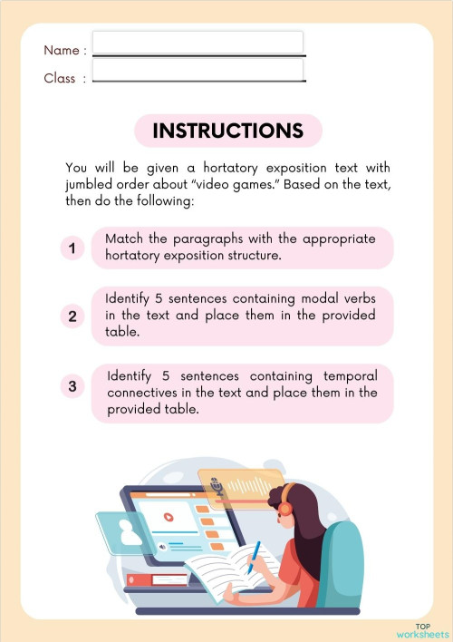 Remedial Test_Hortatory Exposition. Interactive worksheet | TopWorksheets