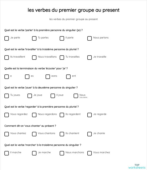 Futur proche + Passé récent. Fiche interactive | TopWorksheets