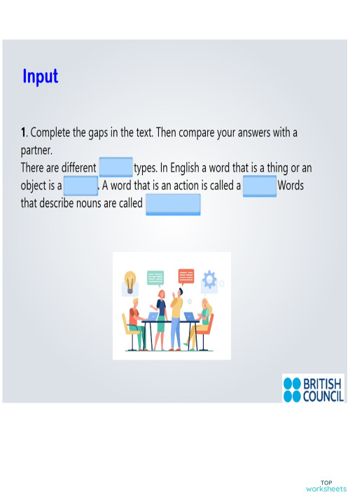 Word families booster class. Interactive worksheet | TopWorksheets