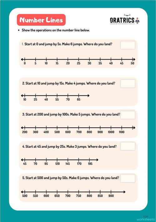Page 34: (Addition by Jumping Numbers). Interactive worksheet ...