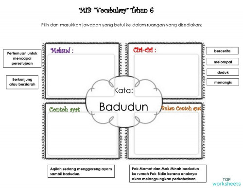 Pendidikan Moral: interactive worksheets and online exercises ...