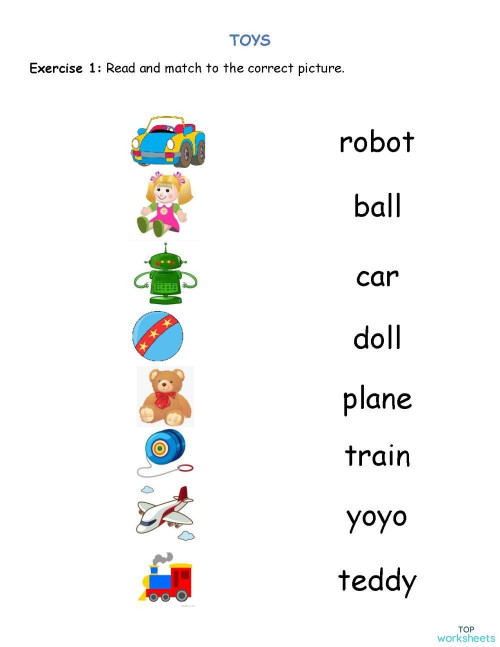 unit 4 toys interactive worksheet topworksheets