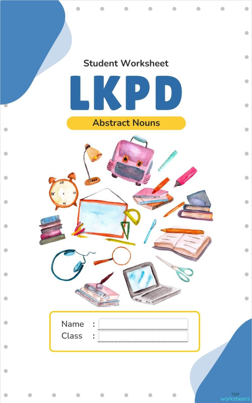 Abstract Nouns. Interactive worksheet | TopWorksheets
