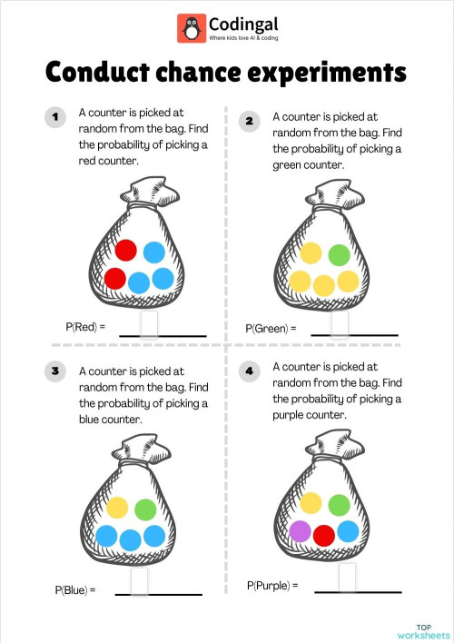 M_G03M30L65_WA03_Conduct chance experiments. Interactive worksheet ...