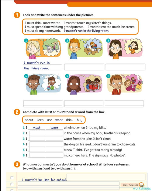 Unit 1 worbook 11. Interactive worksheet | TopWorksheets