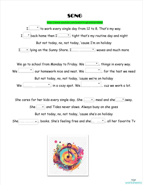 PRESENT SIMPLE VS PRESENT CONTINOUS. Interactive worksheet | TopWorksheets