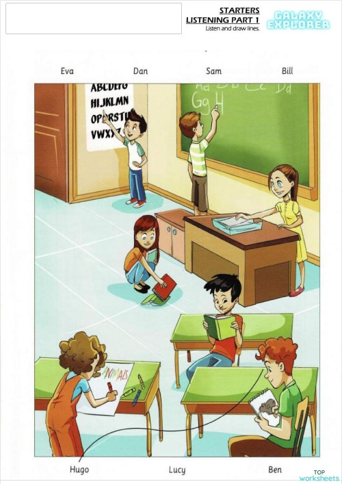 Listening 1 20 Interactive Worksheet Topworksheets