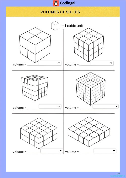 M_G05M18L51_WA03_Introduction to Volume. Interactive worksheet ...