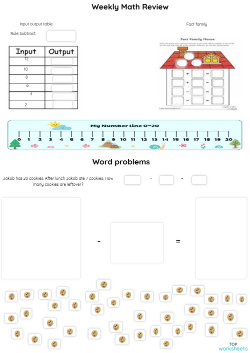 Weekly Review Interactive Worksheet Topworksheets Weekly Review Interactive Worksheet Topworksheets