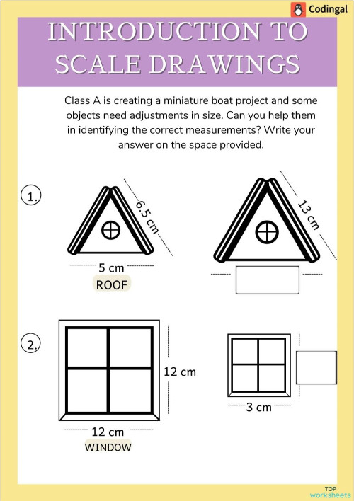 M_G07M12L41_WC01_Introduction to Scale Drawings. Interactive worksheet ...