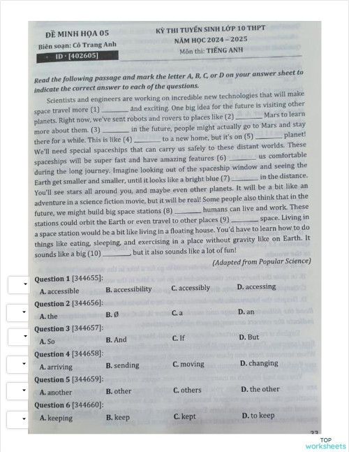Unit 12 Exercise Interactive Worksheet Topworksheets