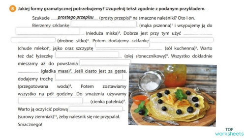 Sprawdzian Z Angieskiego Po Dziale 4 Z 7 Klasy Klasy VII: interactive worksheets and online exercises | TopWorksheets