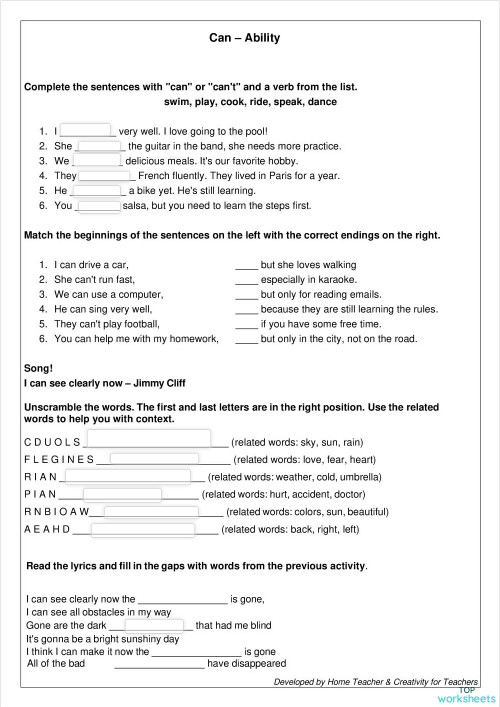 Syntax: interactive worksheets and online exercises | TopWorksheets