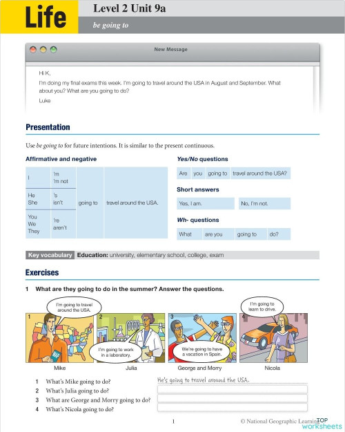 NEO LIFE 2 UNIT 9 (a). Interactive worksheet | TopWorksheets