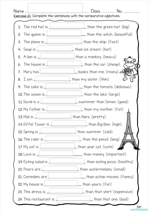 Compa - 1 asdf ใบงานเชิงโต้ตอบ | TopWorksheets