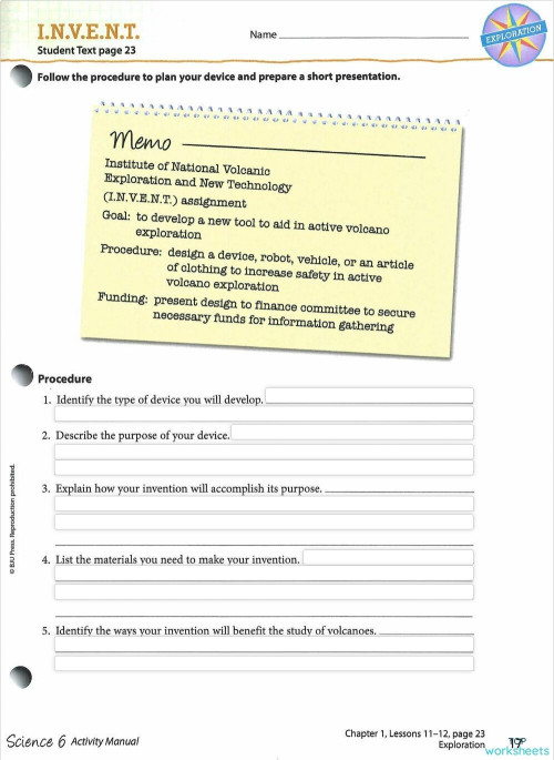 I.V.E.N.T. Pg 17-18. Interactive worksheet | TopWorksheets